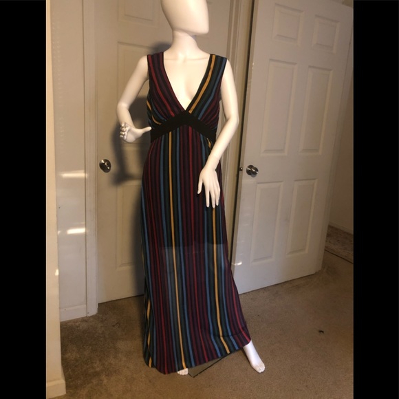 bcbg multicolor dress
